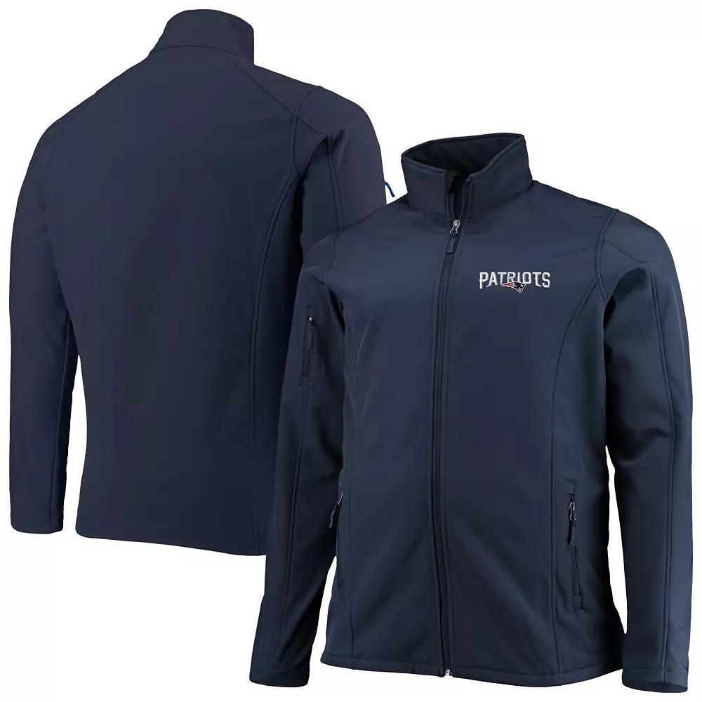 Men's Dunbrooke Navy Tennessee Titans Big & Tall Sonoma Softshell Full-Zip Jacket, Size: XLT, Blue Product Image