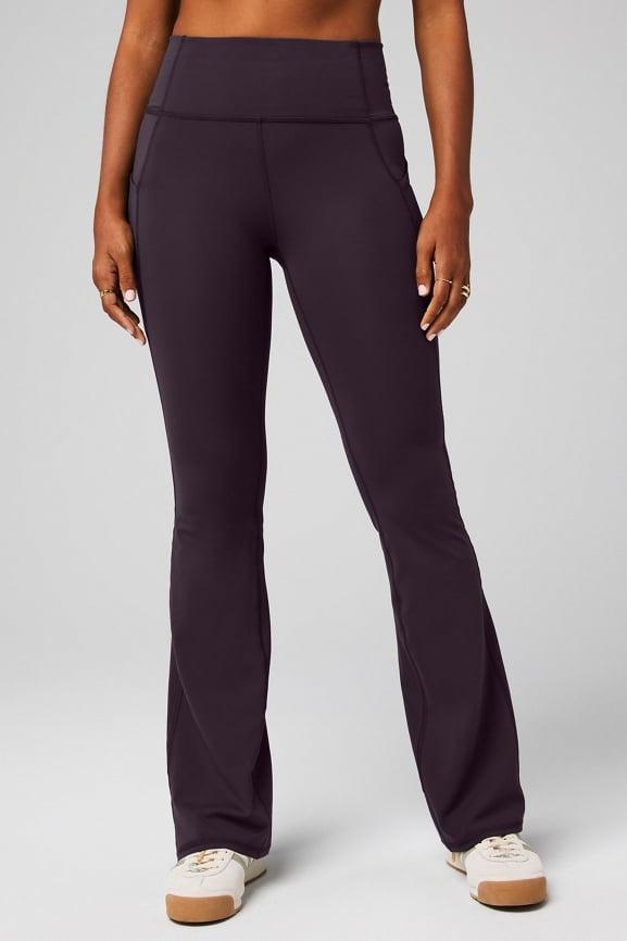 Oasis PureLuxe High-Waisted Pocketed Kick Flare Product Image