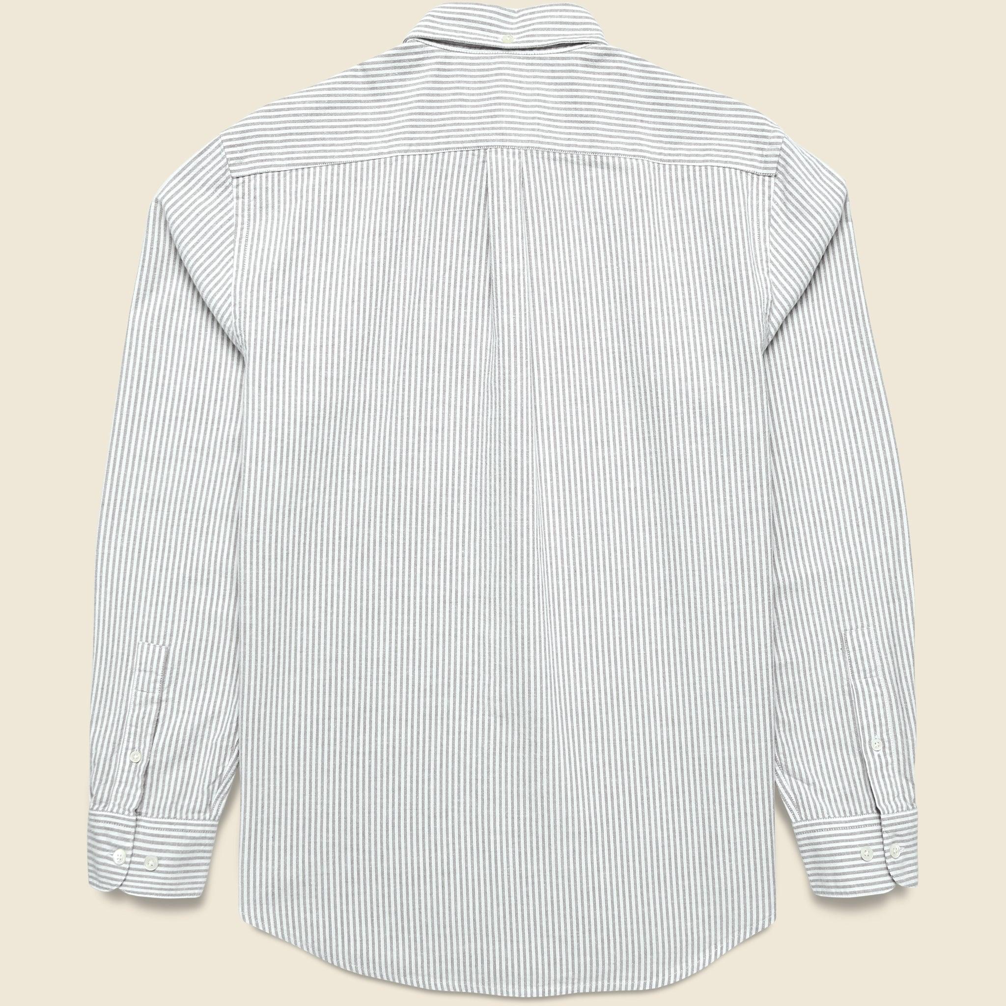 Belavista Oxford Shirt - Green Stripe Product Image