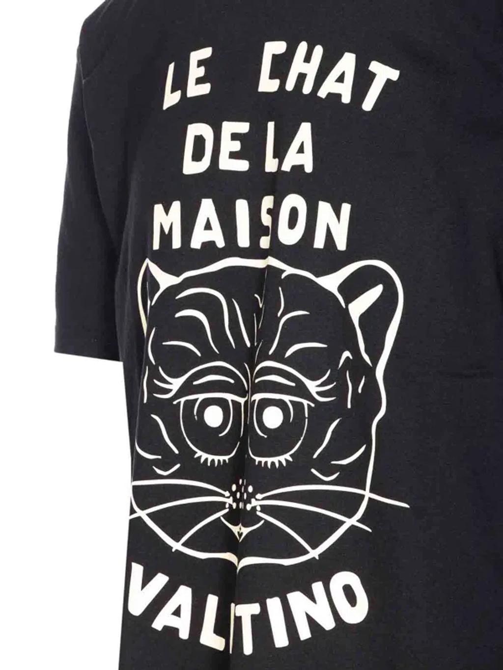 VALENTINO T-shirt Logo In Red Product Image