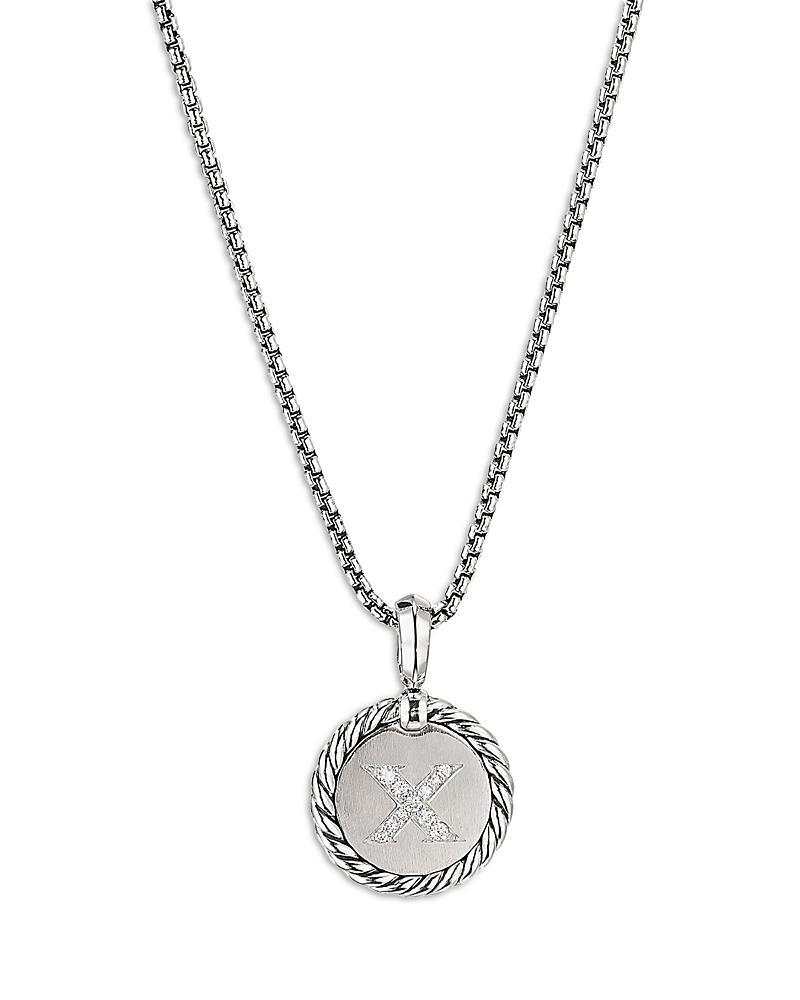 David Yurman Sterling Silver Cable Collectibles Initial Charm Product Image