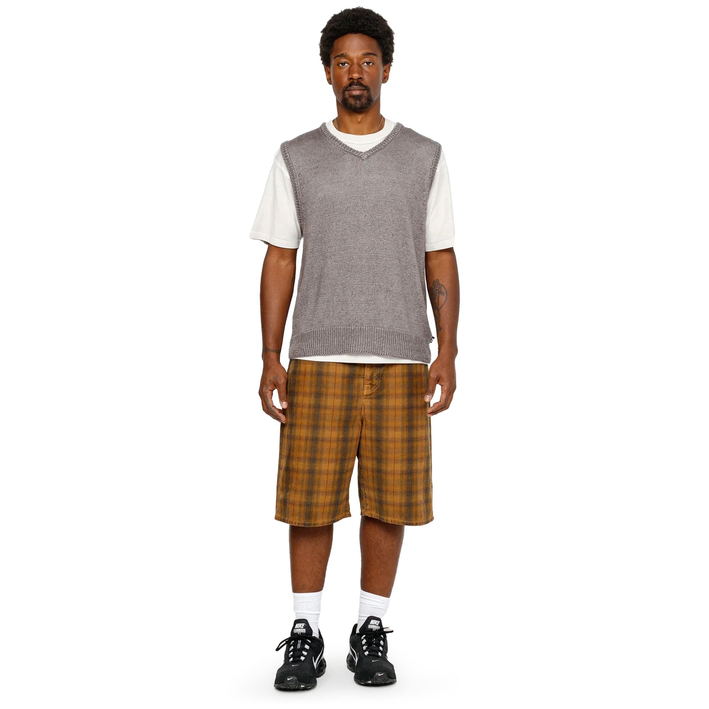 LOOSE KNIT LINEN VEST Product Image