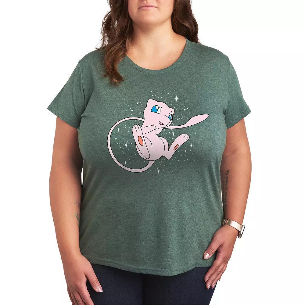 Plus Believe With Santa Hat Graphic Tee, Women's, Size: 4XL, Green Product Image