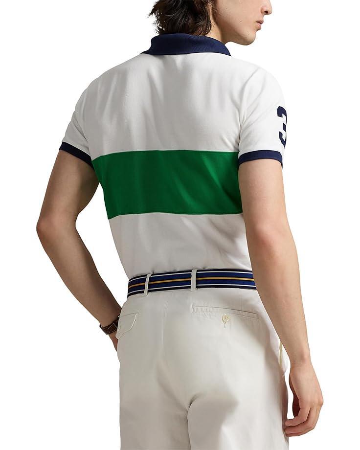 Custom Slim Fit Mesh Polo Product Image