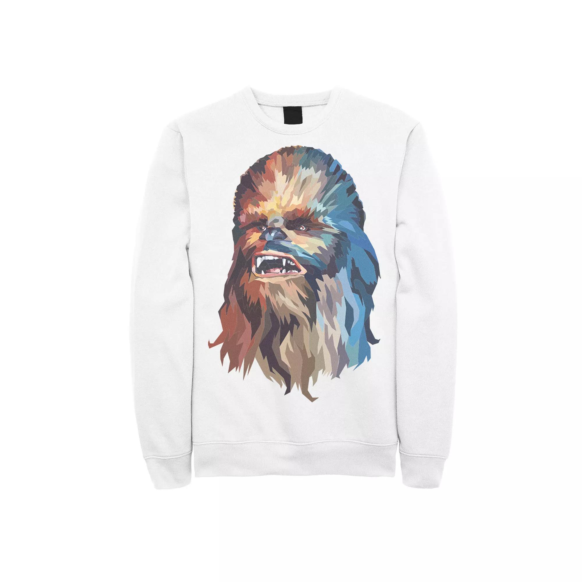 Mens Star Wars Chewbacca Art Sweatshirt Product Image