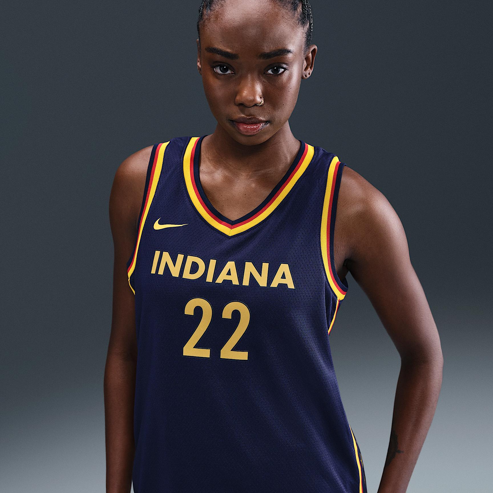 Caitlin Clark Indiana Fever Explorer Edition Nike Dri-FIT WNBA Victory Jersey Product Image