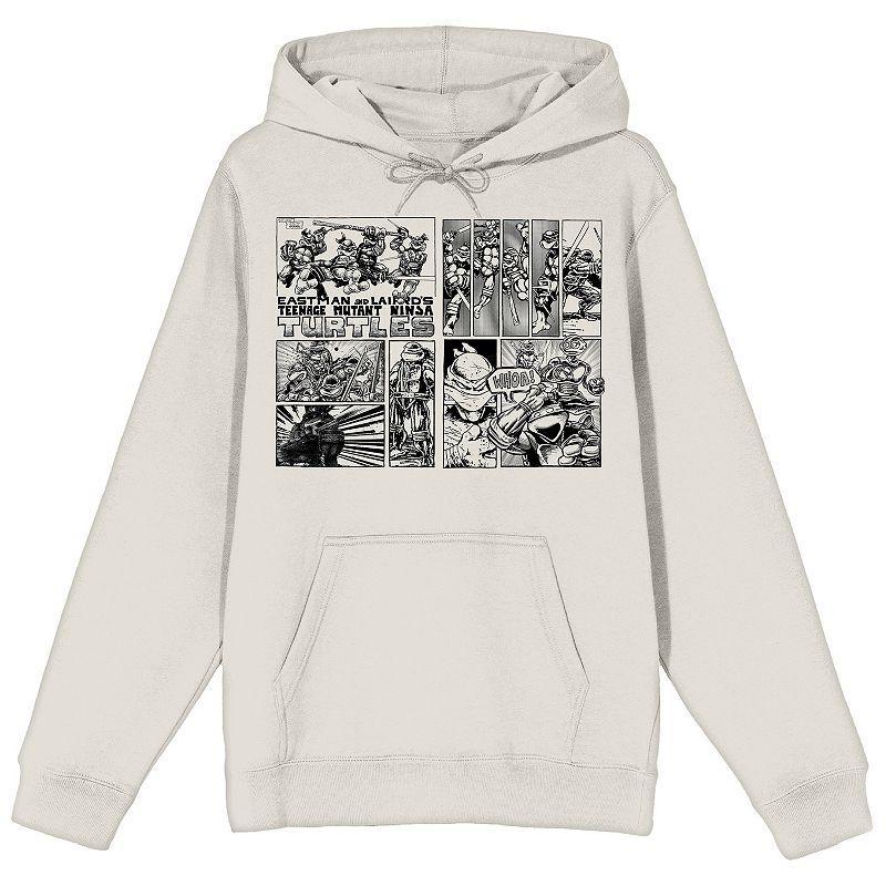 Men's Teenage Mutant Ninja Turtles Comic Origins Comic Hoodie, Size: XL, Gray Product Image