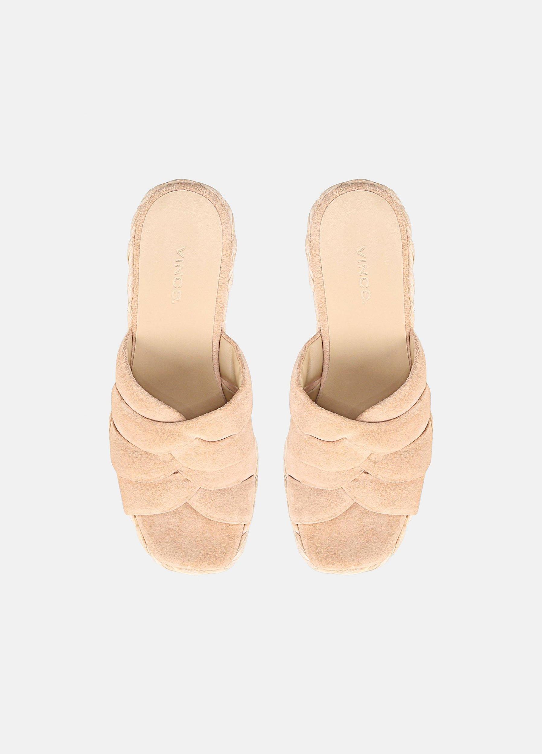 Gilian Suede Wedge Sandal Product Image