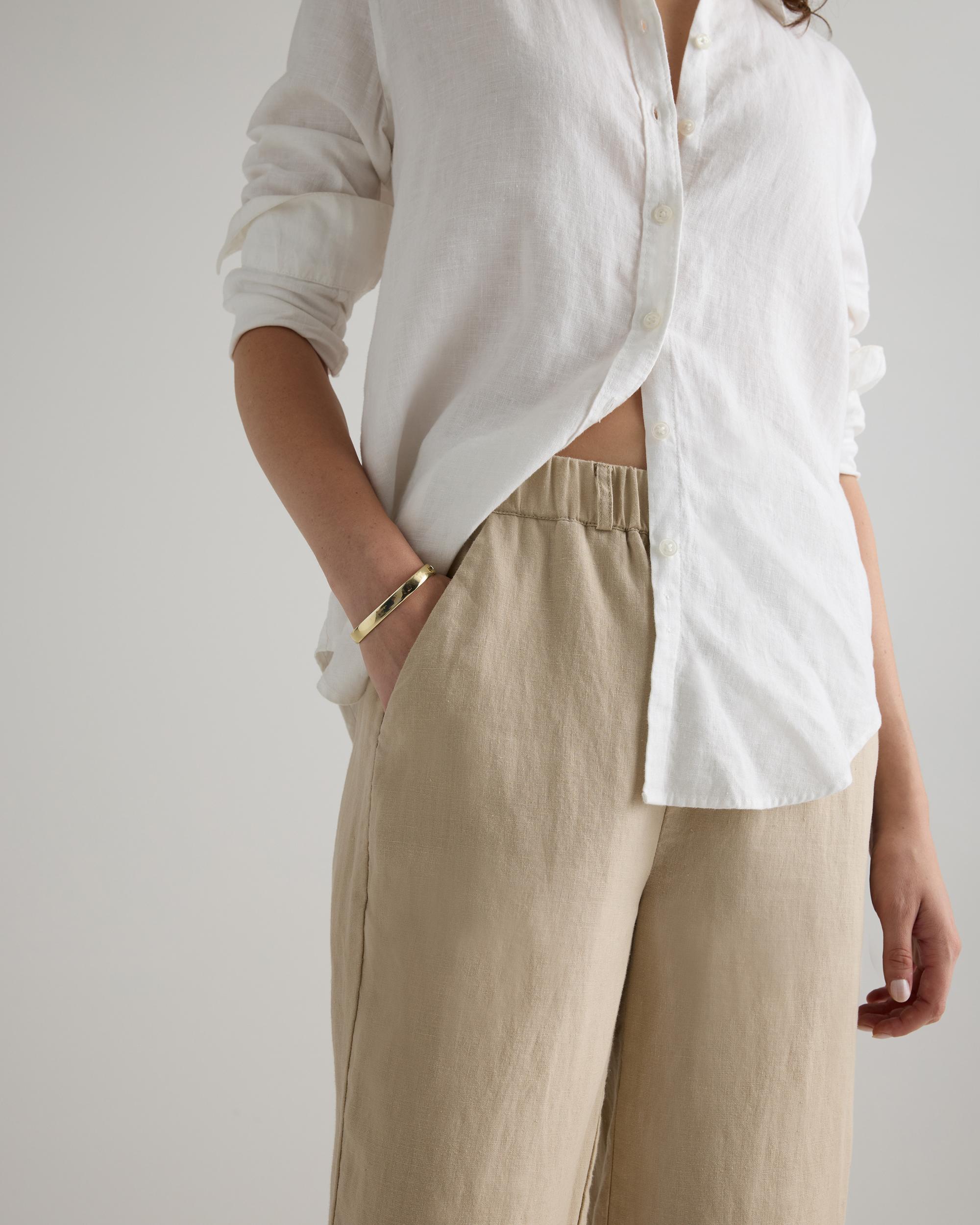 Quince | Women's 100% European Linen Pants Product Image