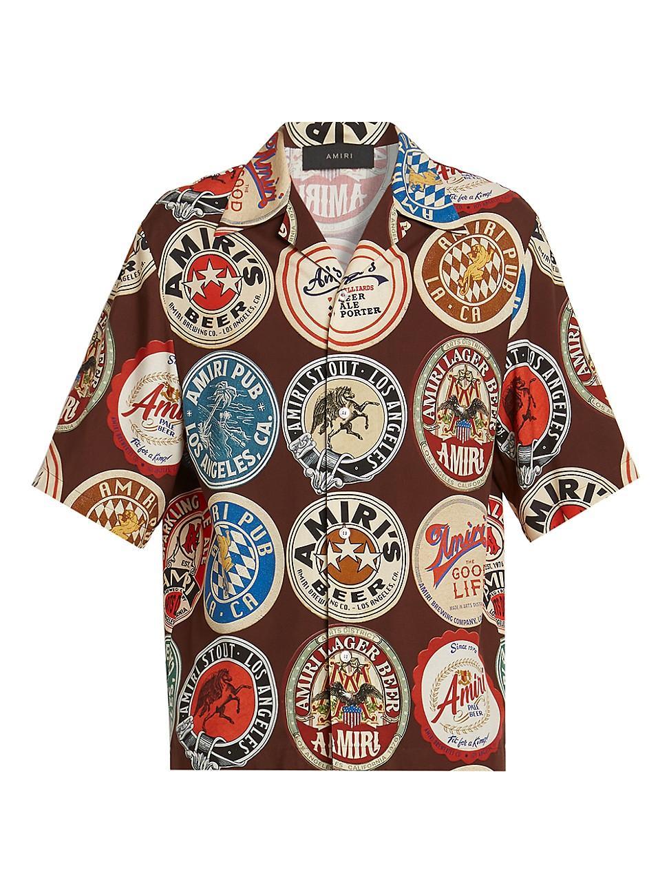 Mens Coasters Bowling Shirt Product Image