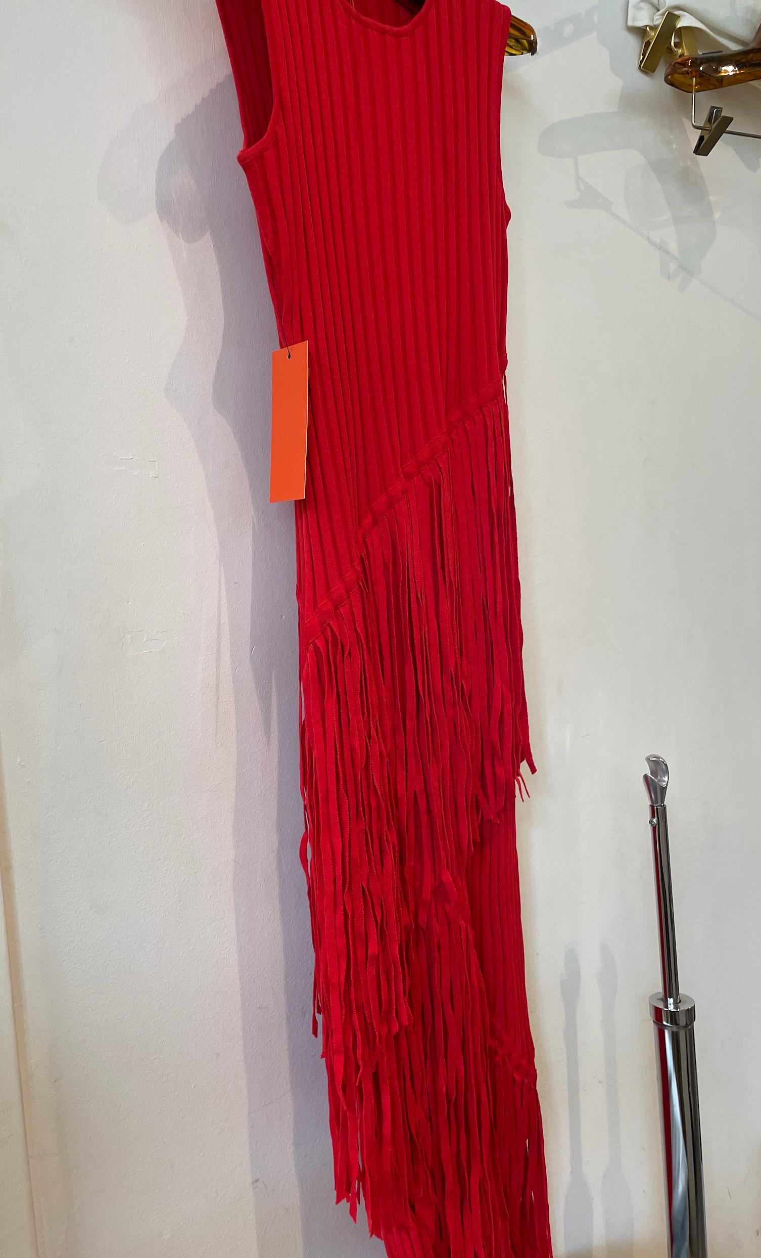 Simon Miller Spiral Dress in Red Product Image