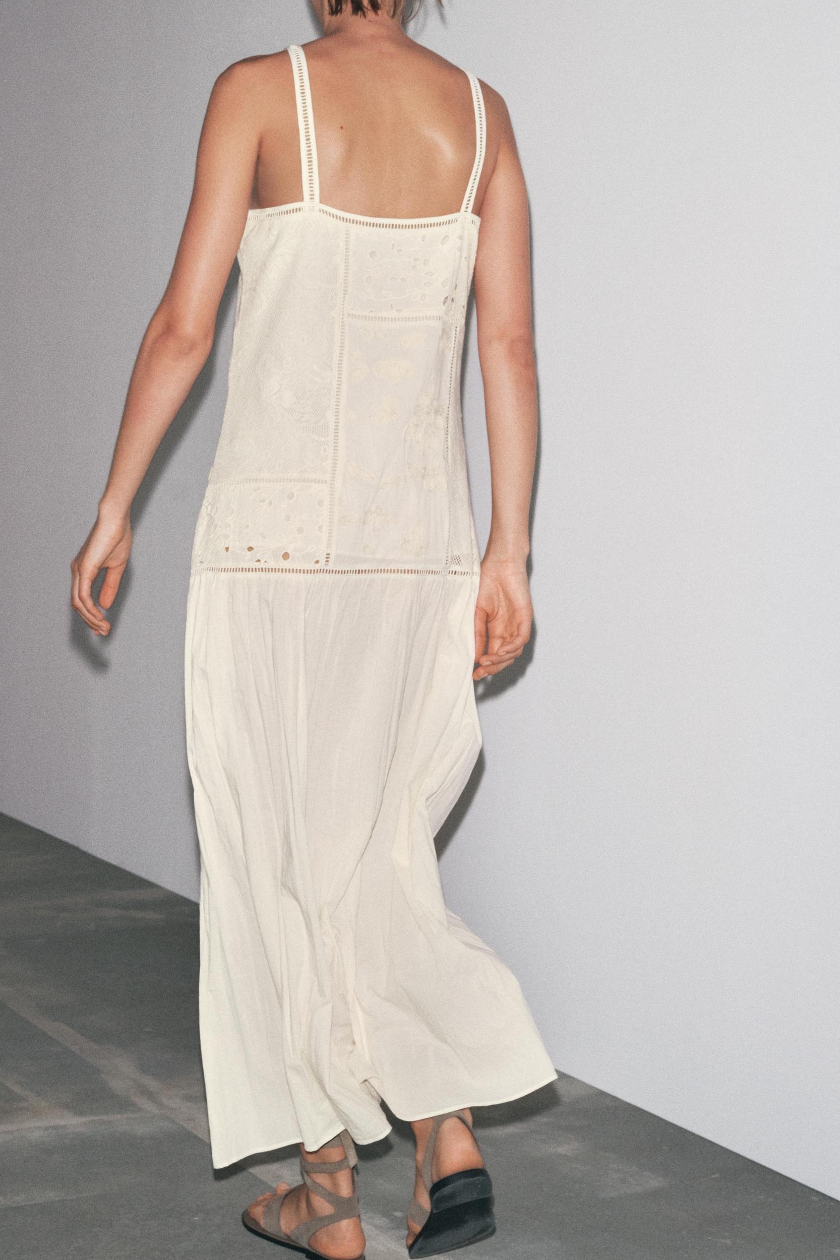 ZW COLLECTION PATCHWORK EMBROIDERED DRESS Product Image