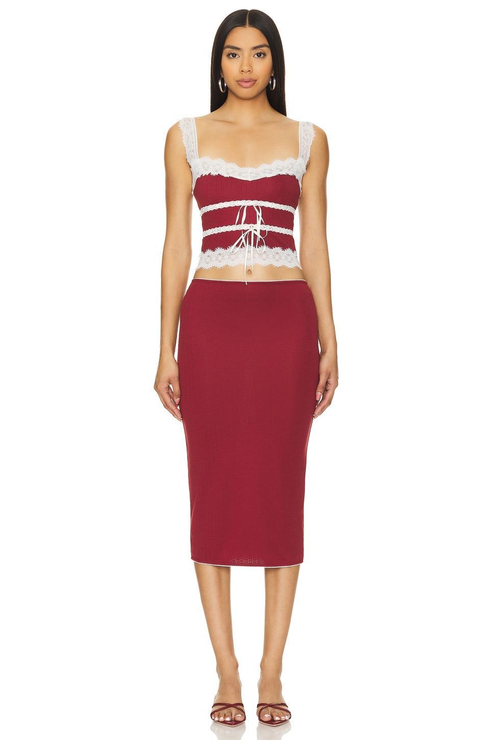 Rocio Midi Skirt LOBA Product Image