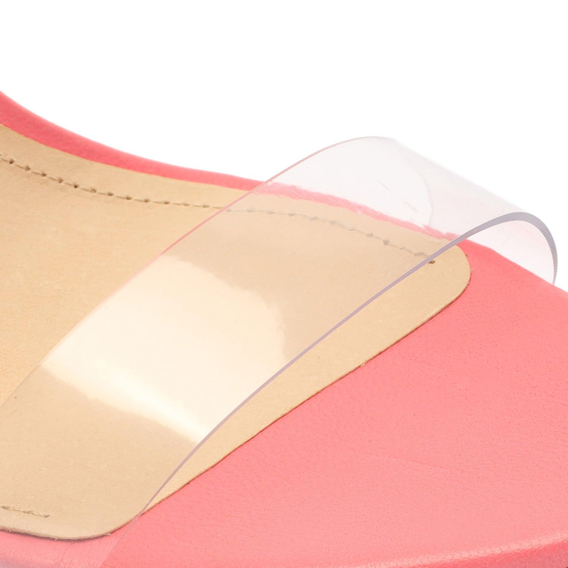 Josseana Vinyl & Nappa Leather Sandal Product Image
