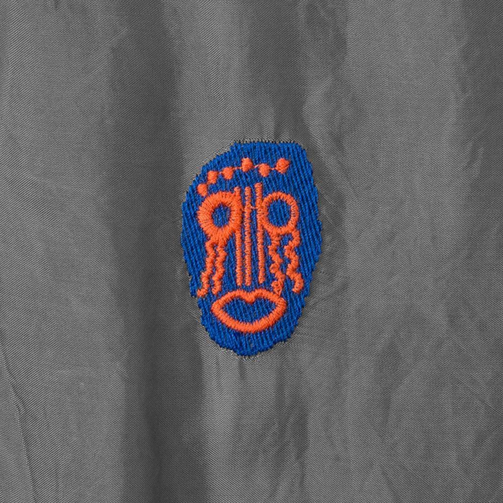 Mask Embroidered - Grey Male Product Image