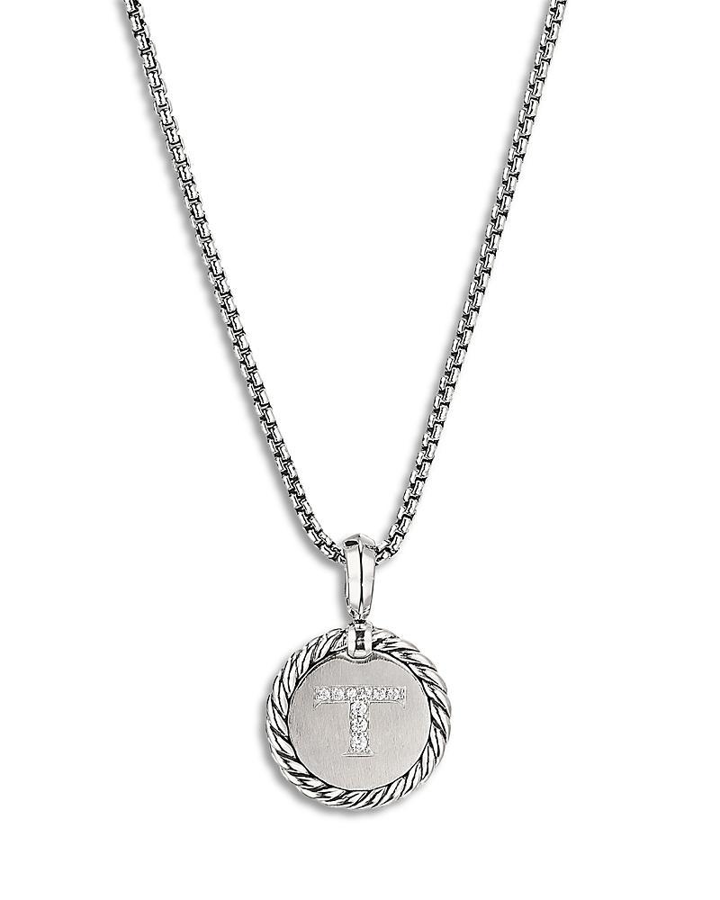 David Yurman Sterling Silver Cable Collectibles Initial Charm Product Image