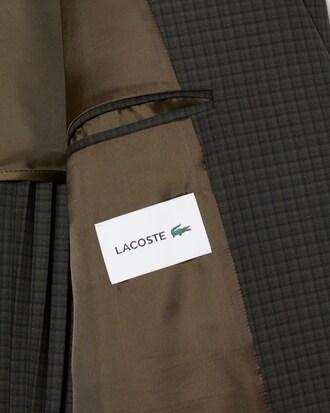 Wool Blend Checked Blazer Product Image