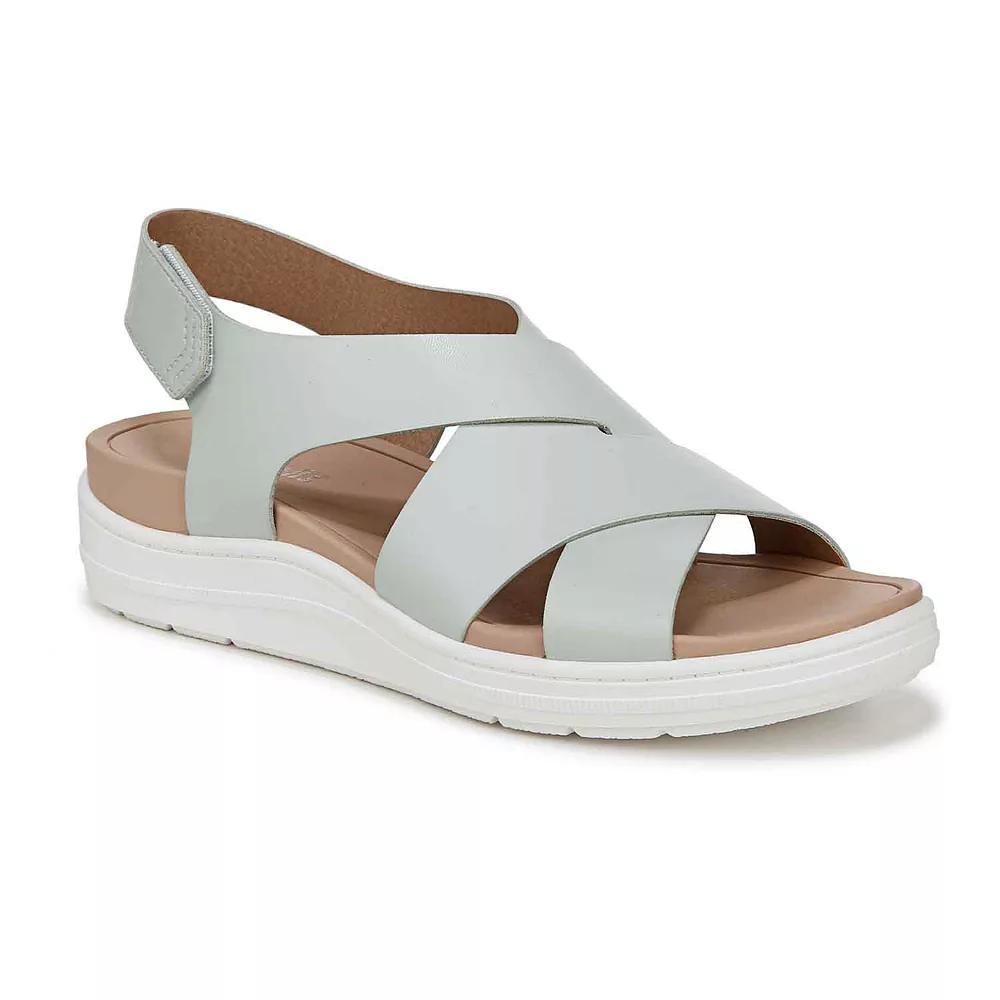 Dr. Scholl's Time Off Sea Women's Strappy Sandals, Size: 8, Ocean Green Product Image