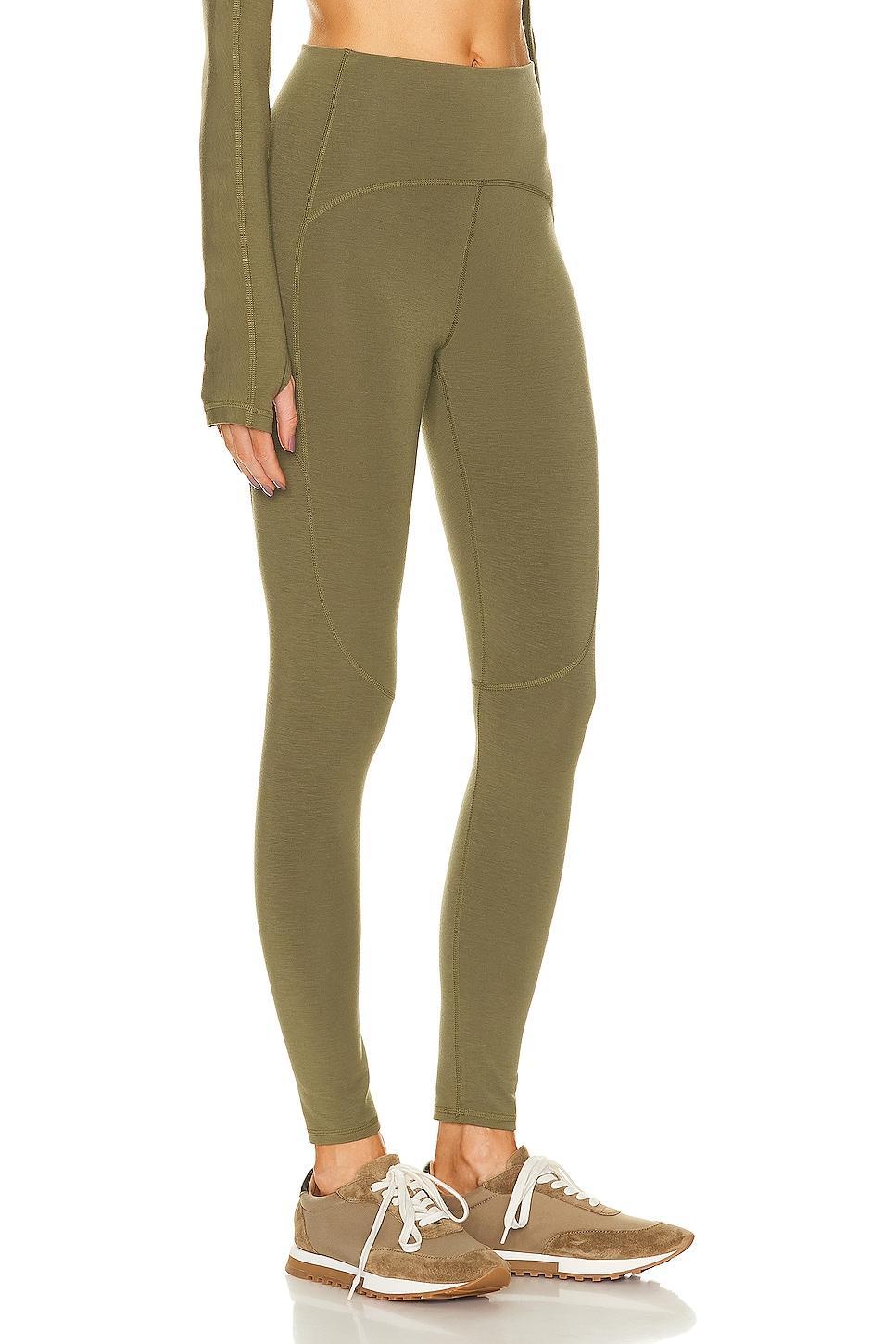 adidas by Stella McCartney True Strength Yoga 7/8 Legging in Olive Product Image