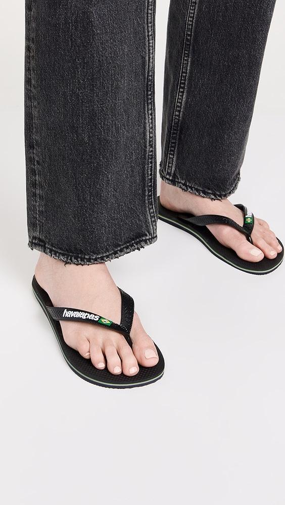 Havaianas Brazil Logo Flip Flops | Shopbop Product Image