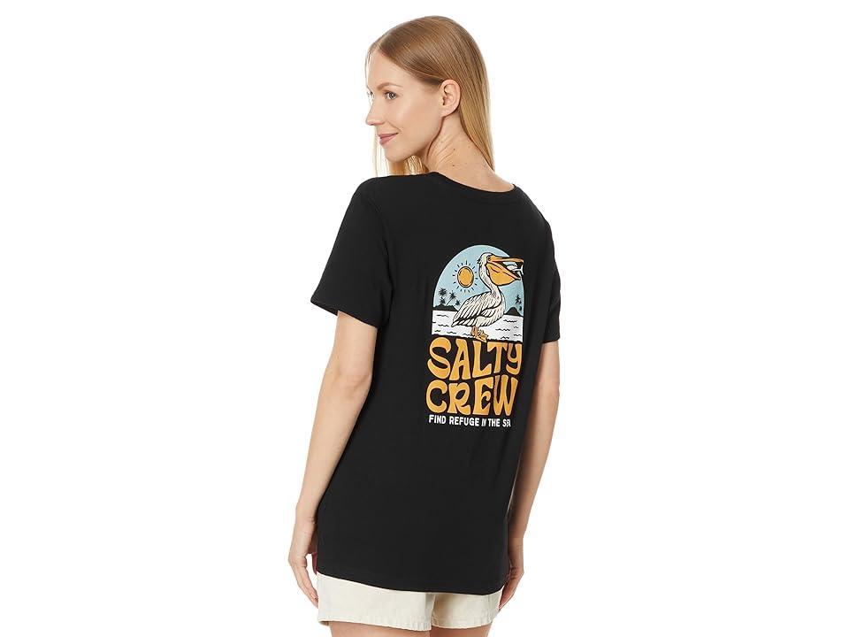 Salty Crew Seaside Boyfriend Short Sleeve Tee Women's Clothing Product Image