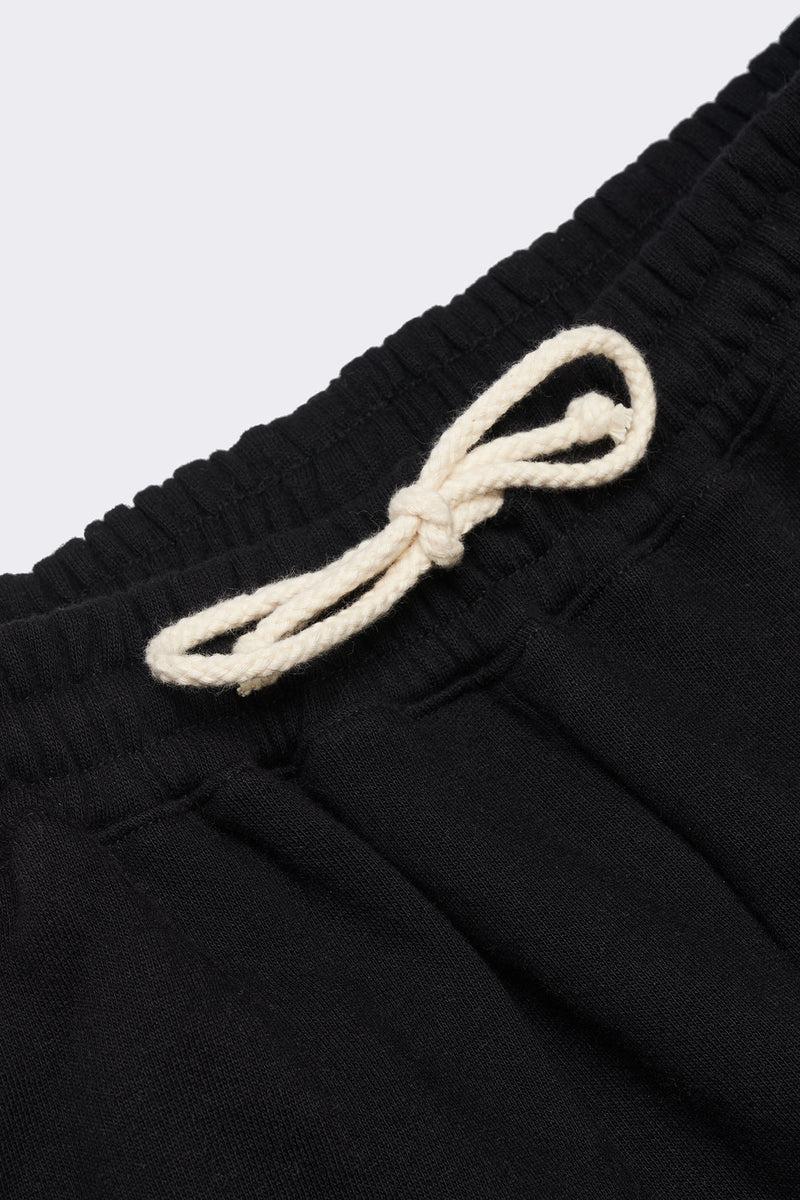 Women's Organic Heavyweight Fleece Sweatpants in Black Product Image