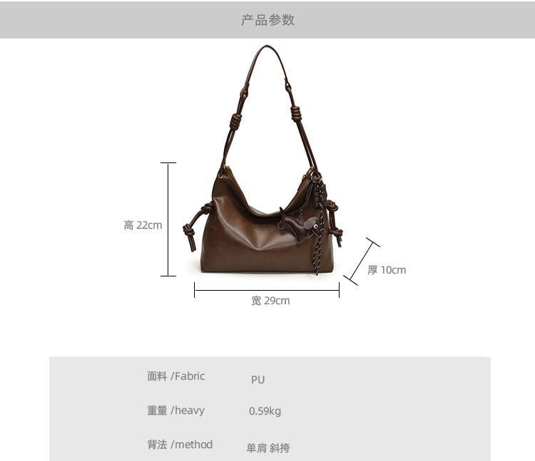 Faux Leather Tote Bag Product Image