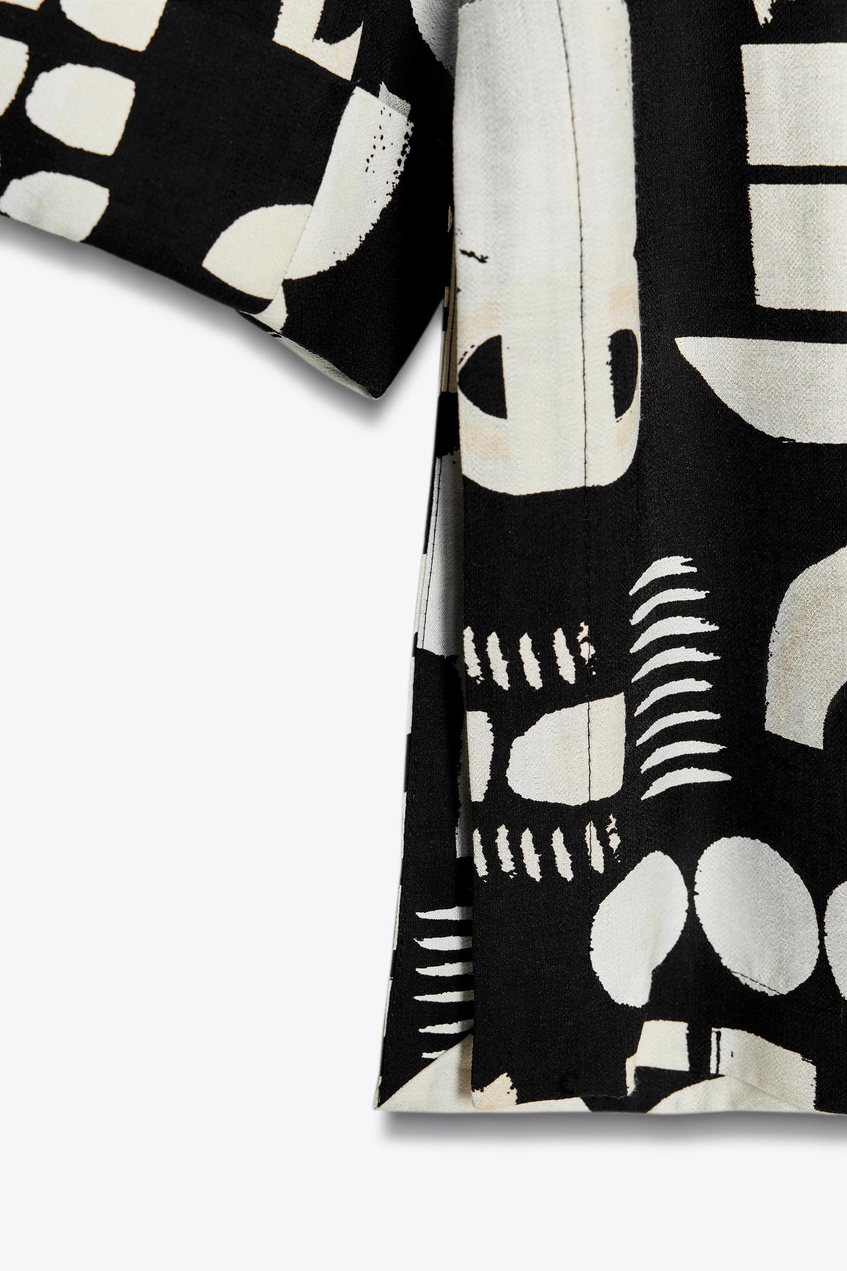 WATERCOLOR PRINT BLAZER Product Image