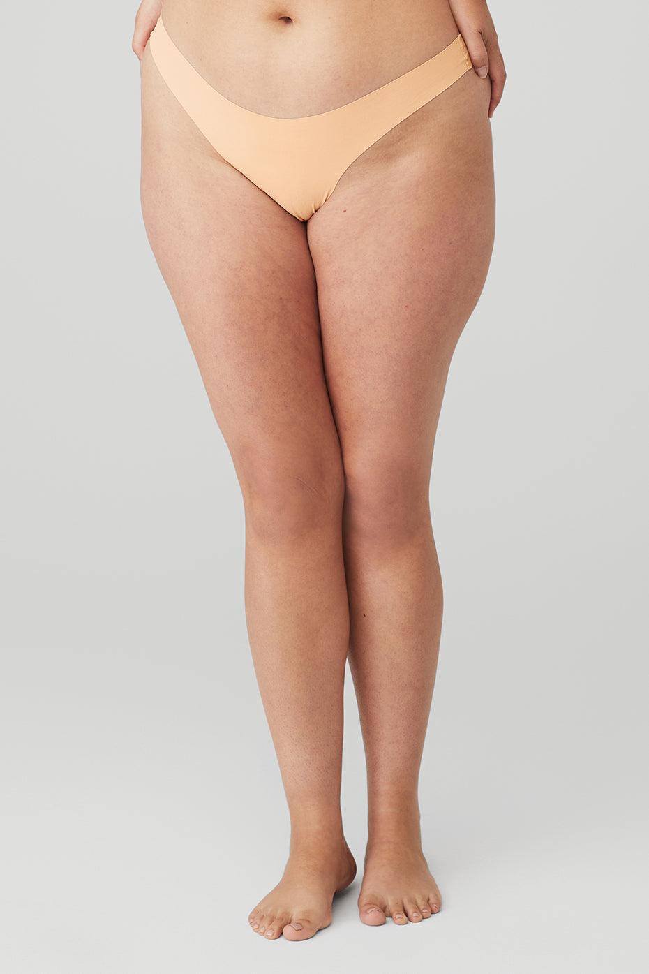 Airbrush Invisible Thong - Champagne Product Image