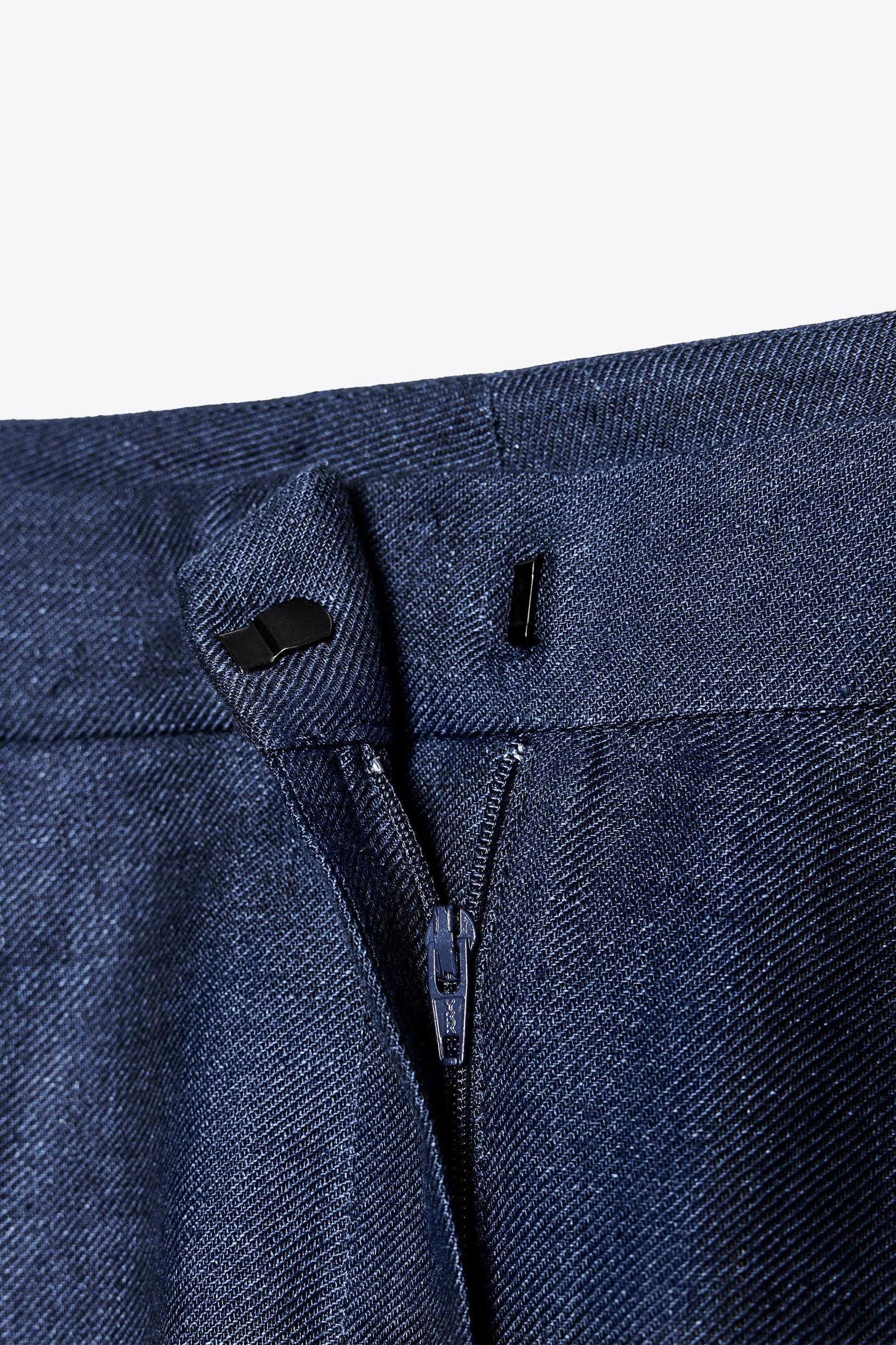 ZW COLLECTION LIMITED EDITION 100% LINEN PANTS Product Image