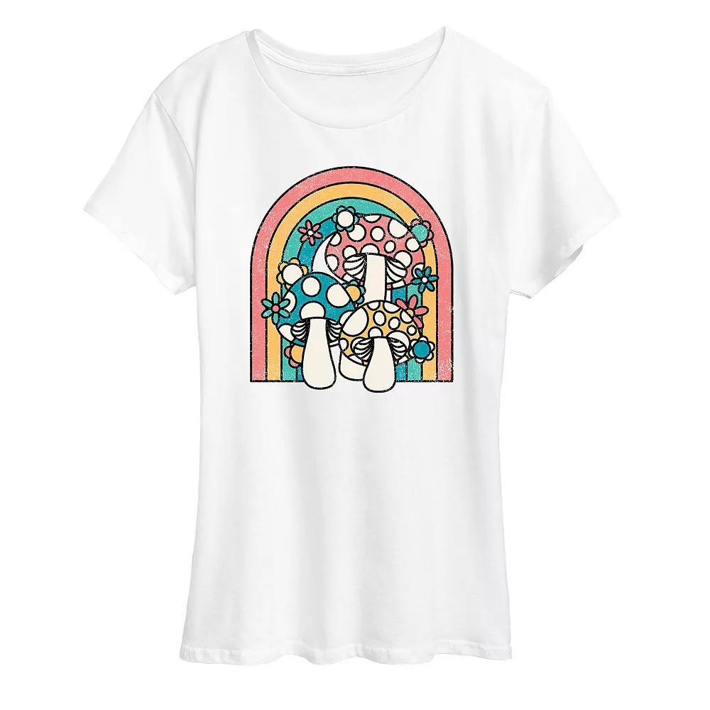Plus MTV Club Art Graphic Tee, Womens Product Image