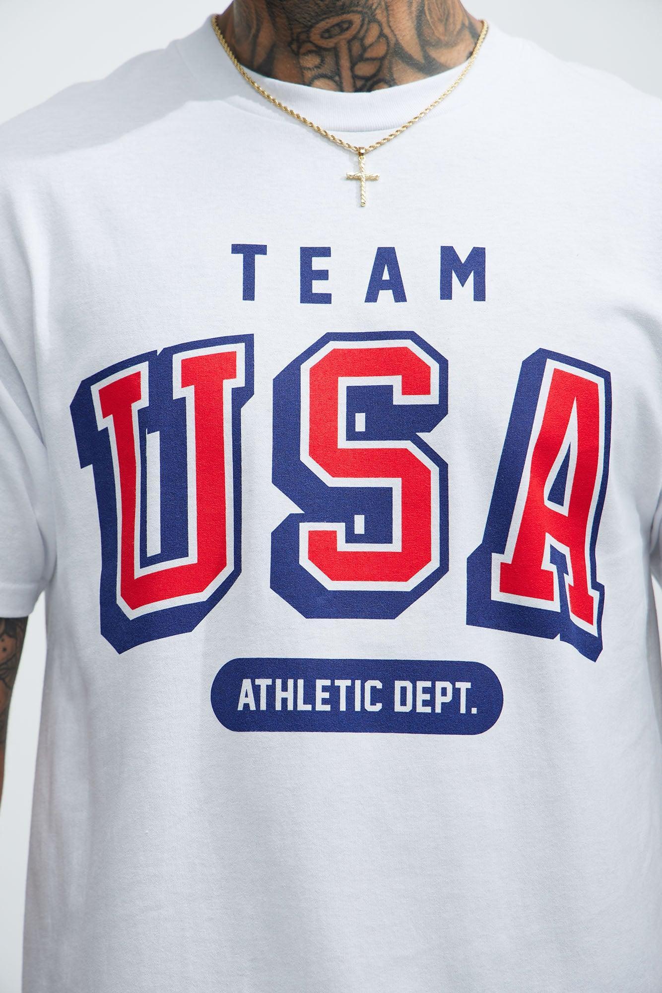 Team USA Athletic Dept Short Sleeve - White Product Image