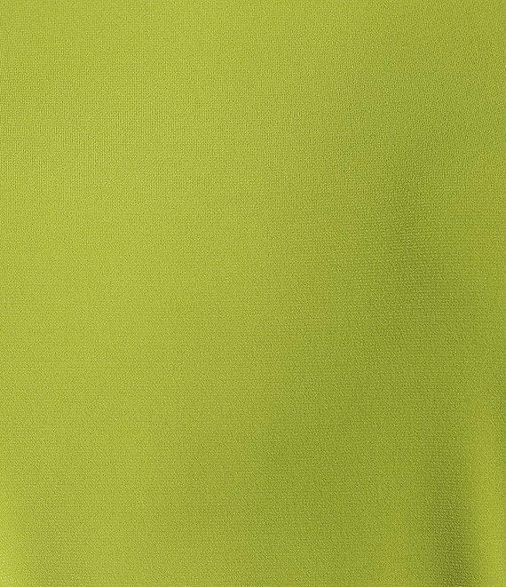 Eva Varro Solid Knit Jersey Crew Neck Sleeveless Top Product Image
