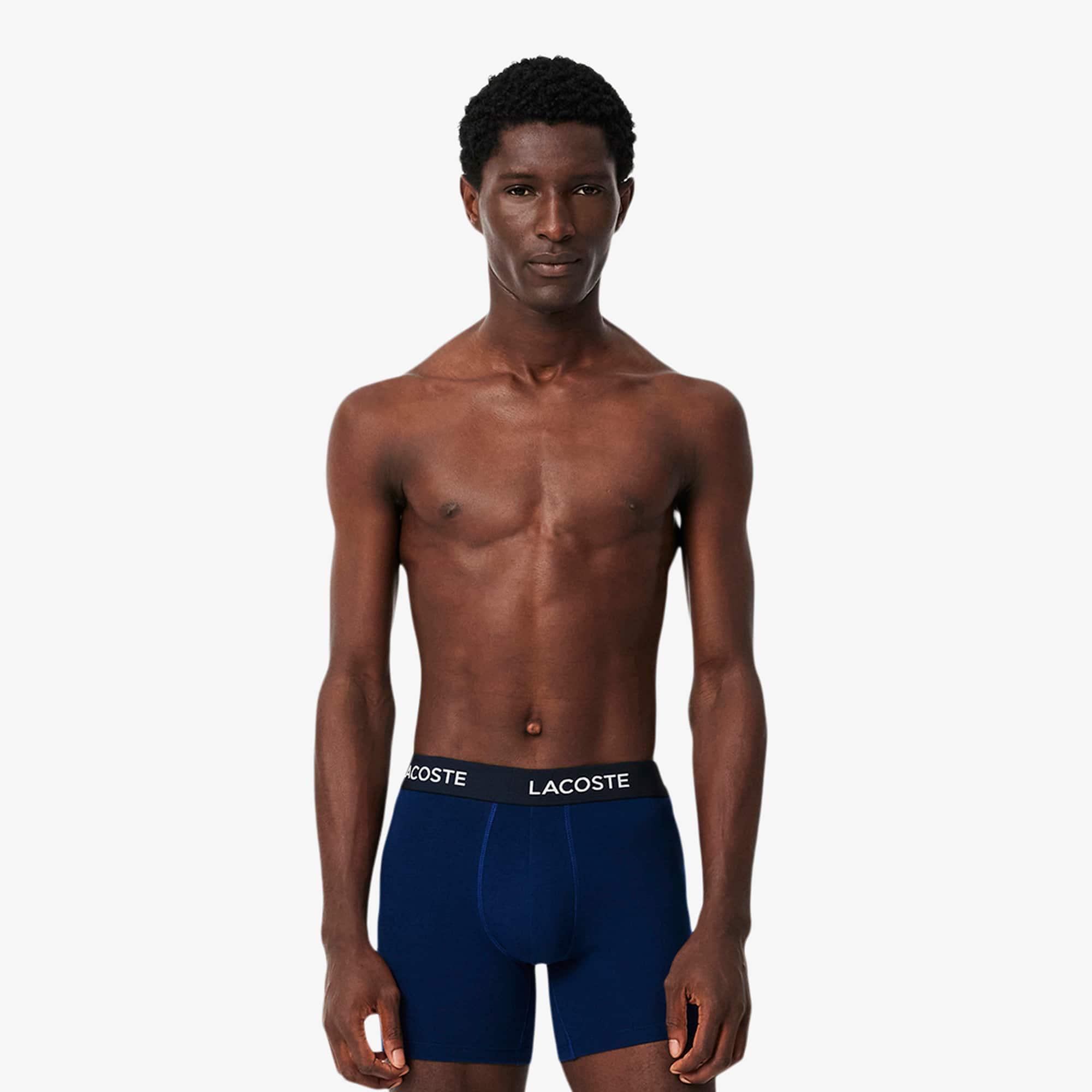 Men's Branded Waist Boxer Briefs 5-Pack Product Image