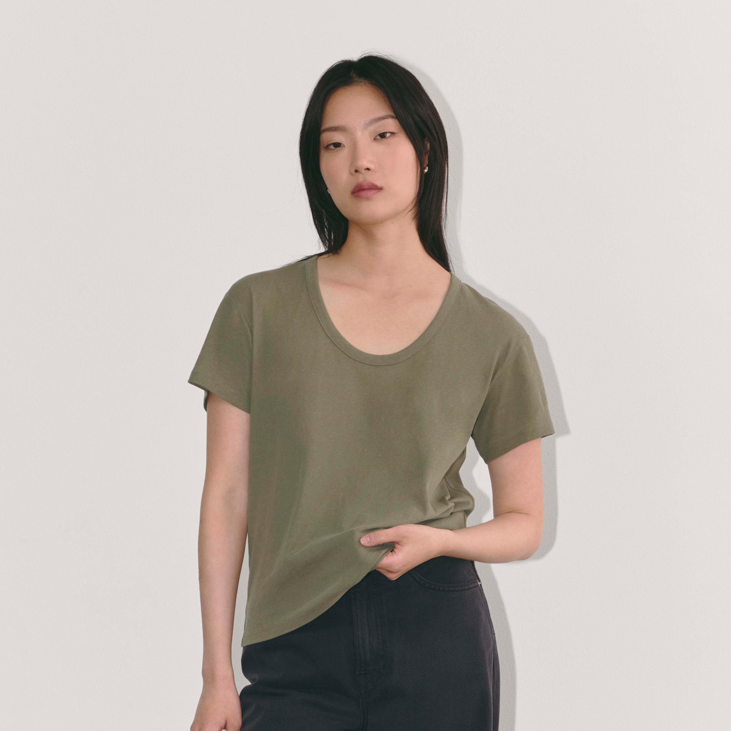 The Air Scoop-Neck Tee Product Image