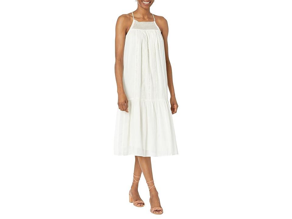 Lucky Brand Lace Maxi Dress (Raven) Women's Dress Product Image