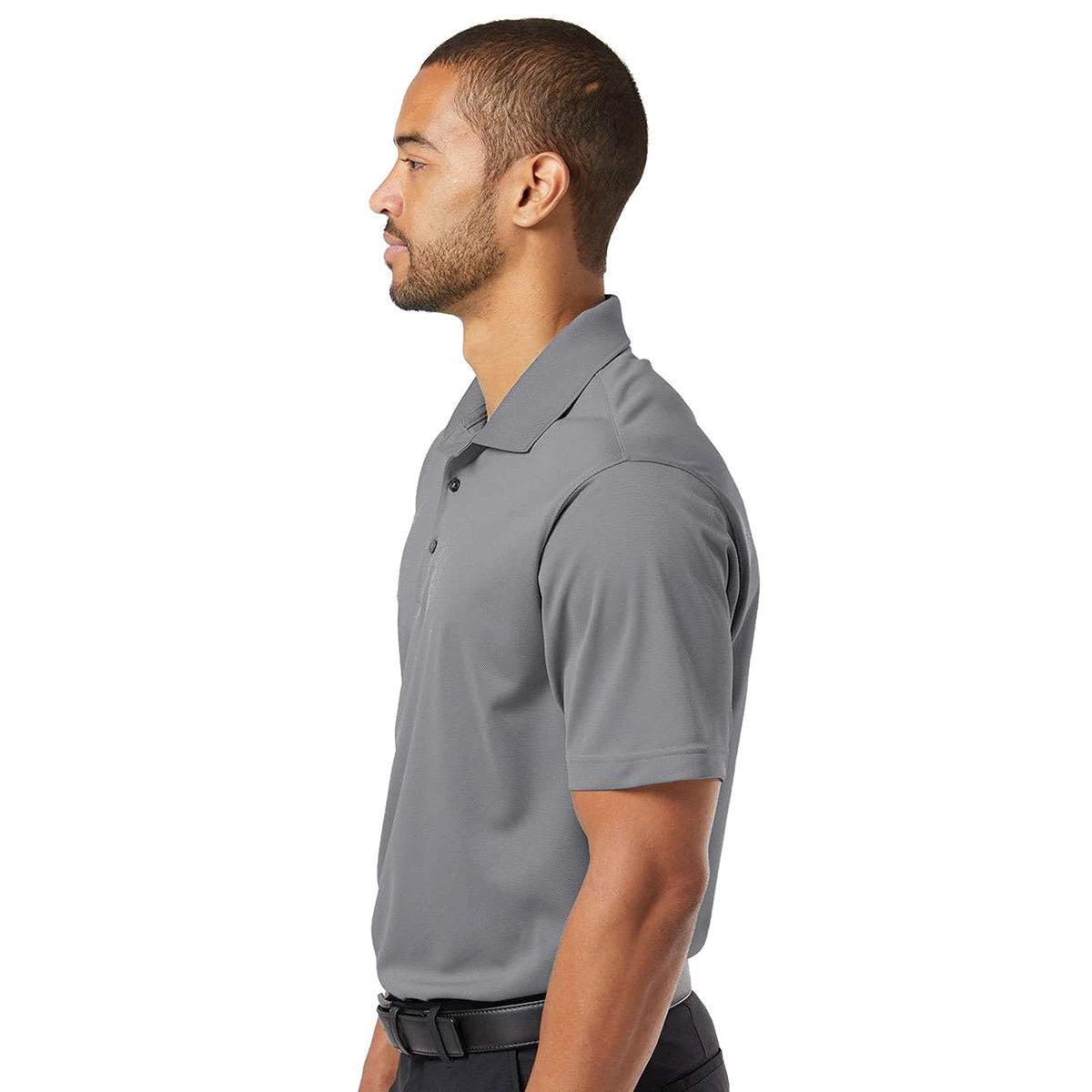 adidas Men's Brushed Terry Heathered Quarter-Zip Pullover Product Image