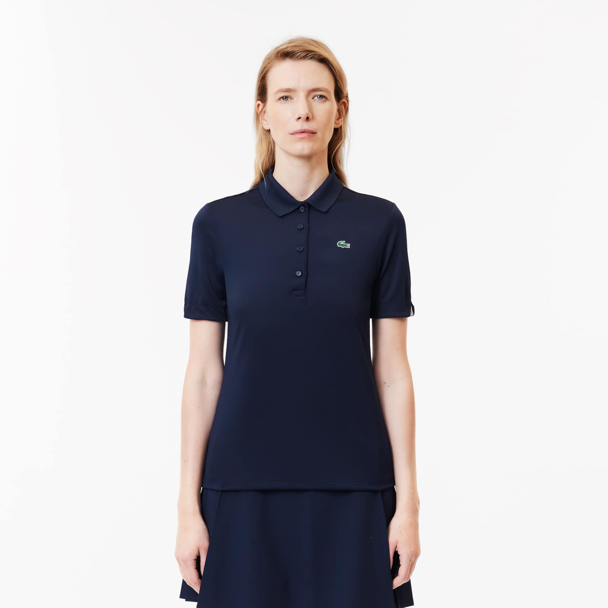 Women's Slim Fit UV Protect Stretch Golf Polo Product Image