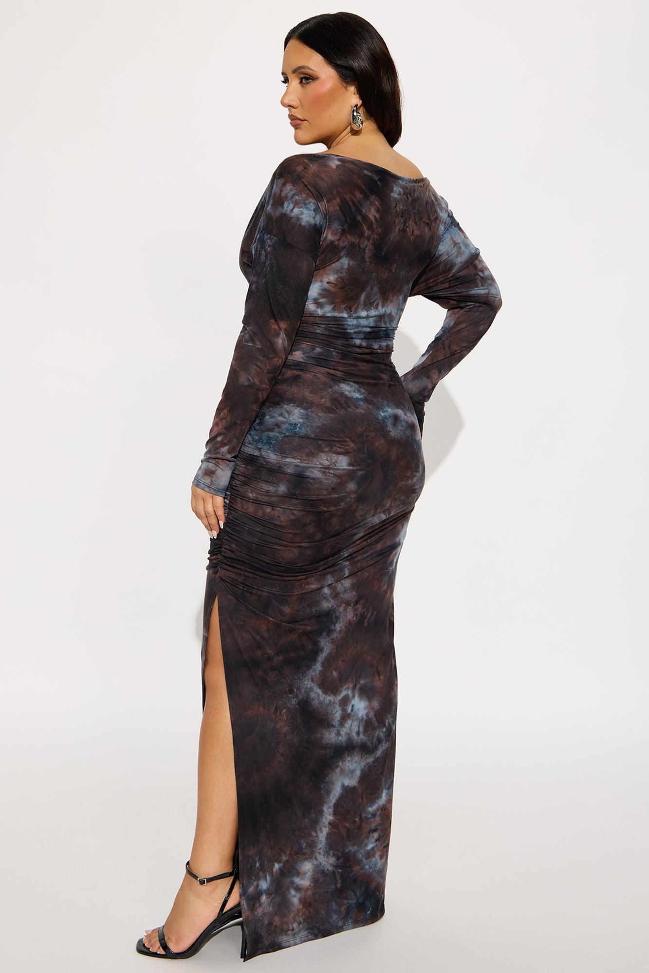 Tate Tie Dye Maxi Dress - Blue/combo Product Image