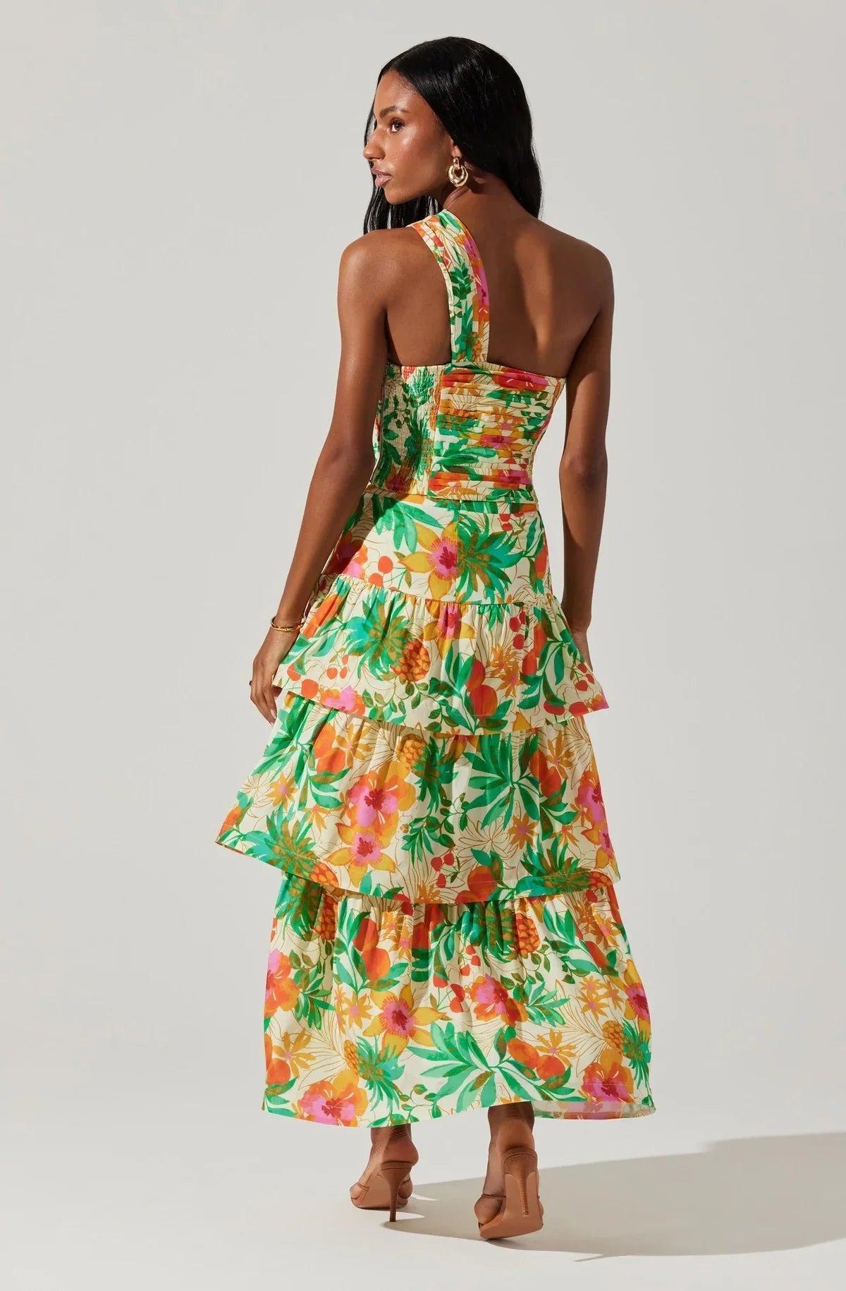 FINAL SALE ASTR the Label | Daya One-Shoulder Crop Top Product Image