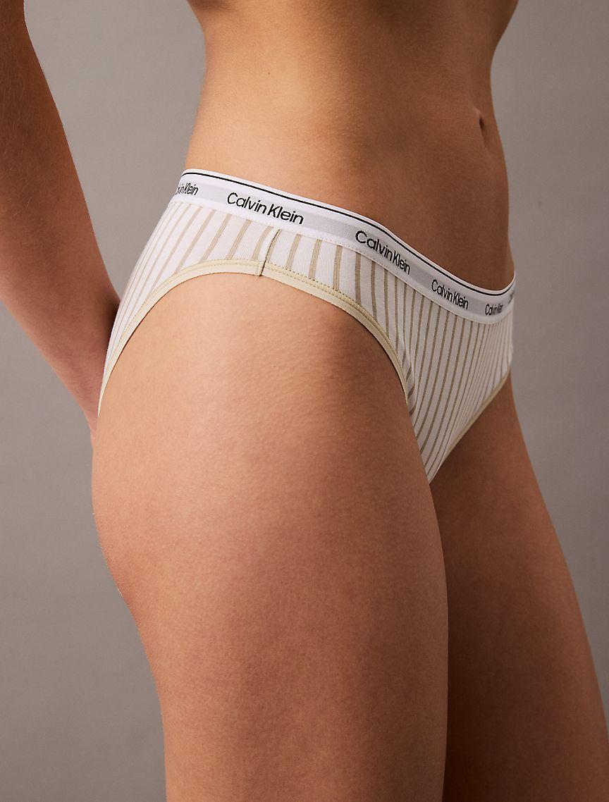 Calvin Klein Womens Modern Logo Bikini - Neutral Product Image