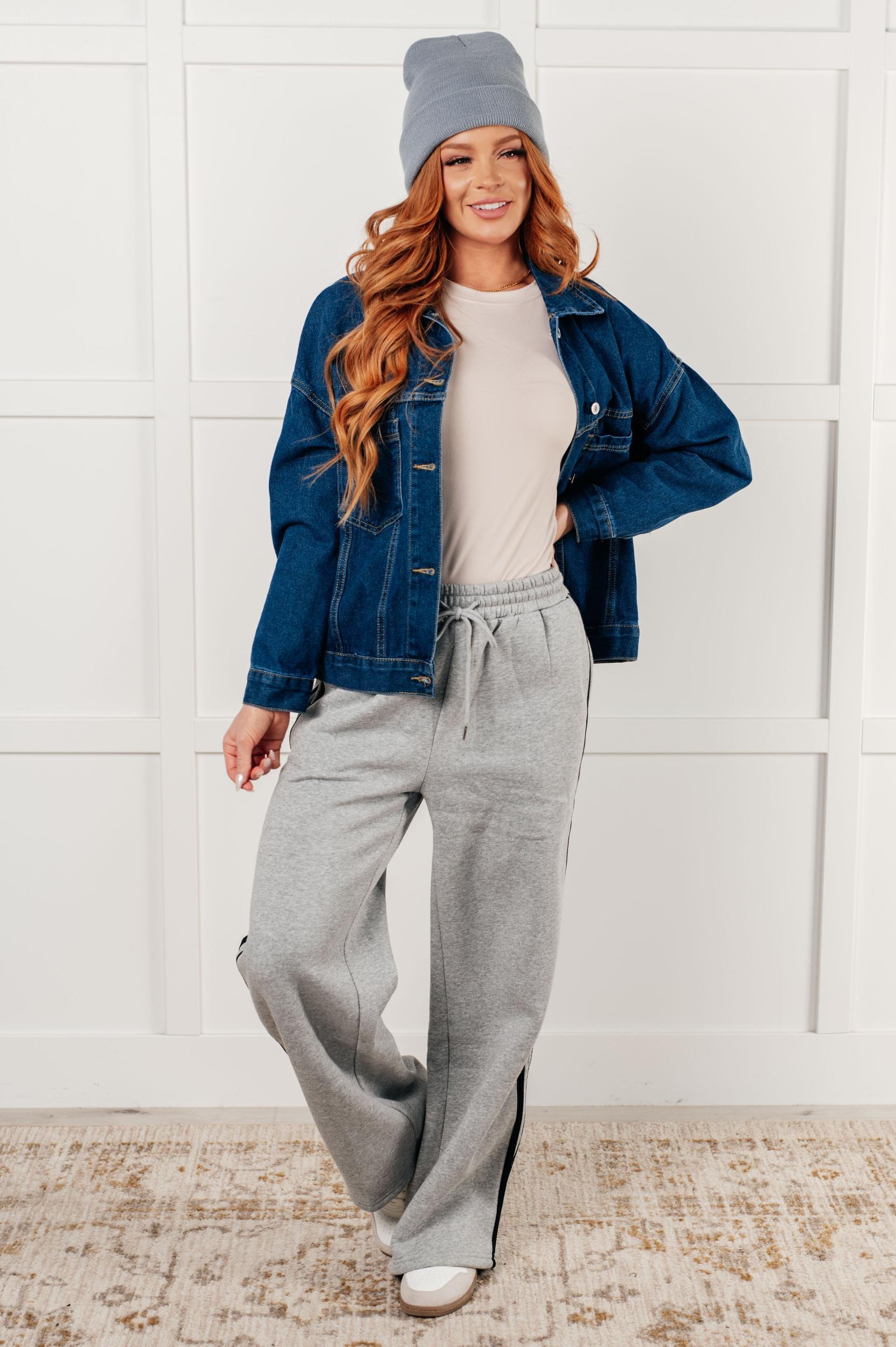 Have We Met Oversized Denim Jacket (Online Exclusive) Product Image