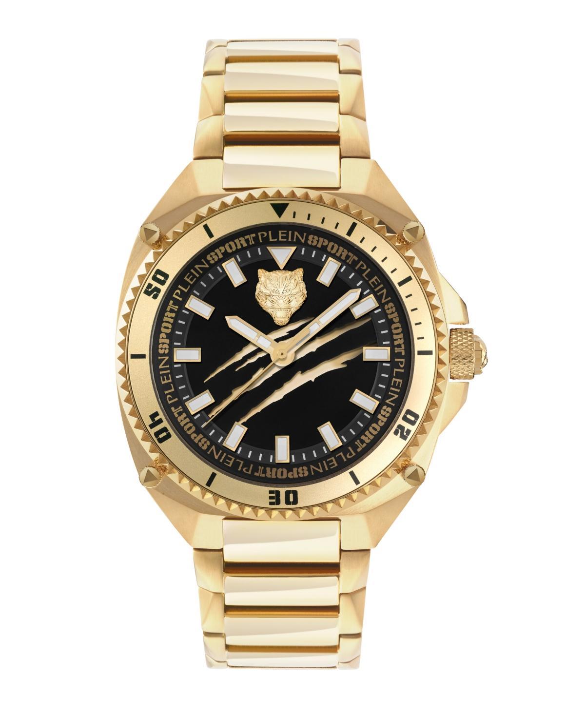 Philipp Plein Mens Thunder Force Analog Stainless Steel Bracelet 47mm Watch Product Image