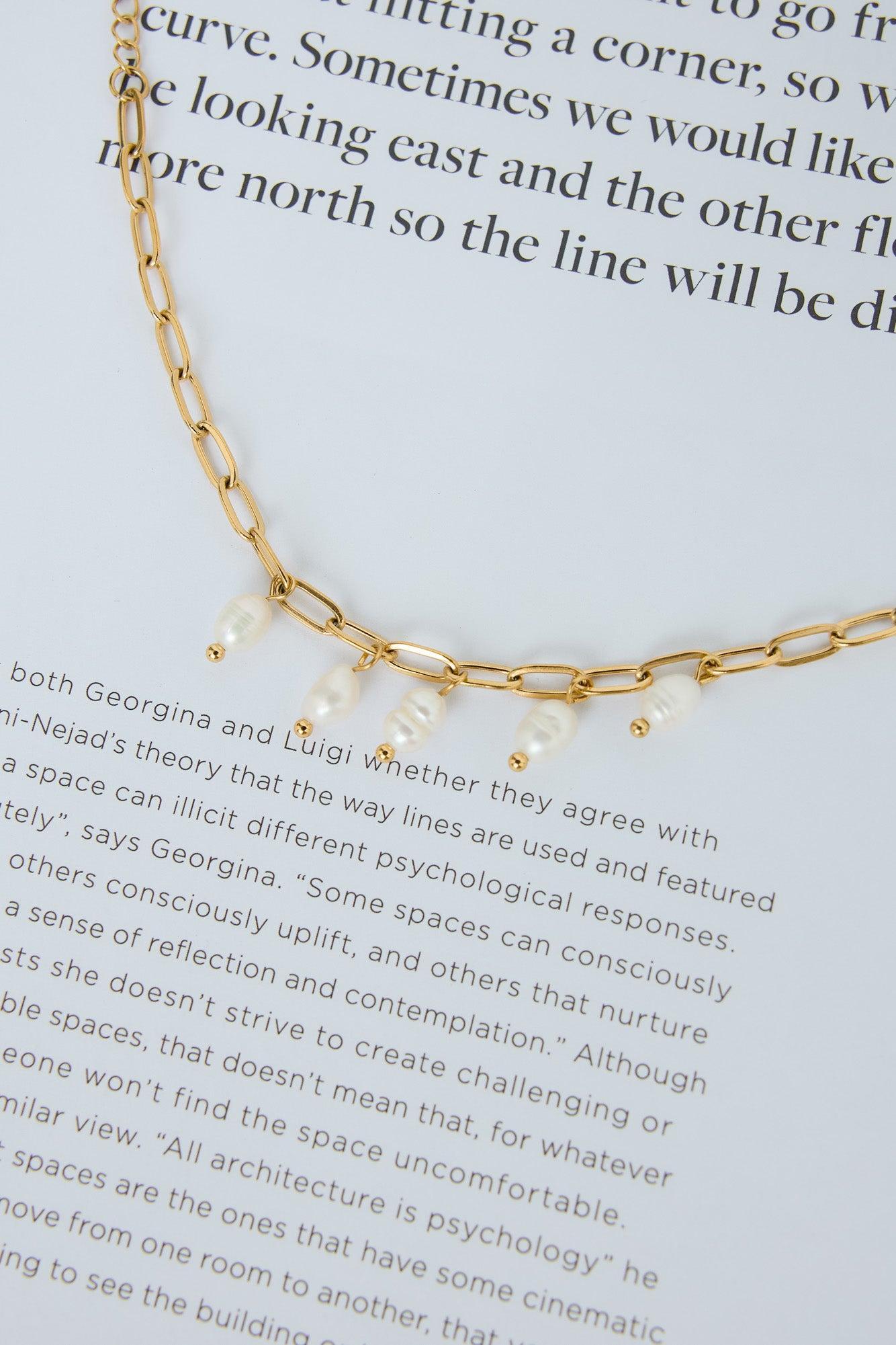Pearl Bloom Bracelet Gold Product Image