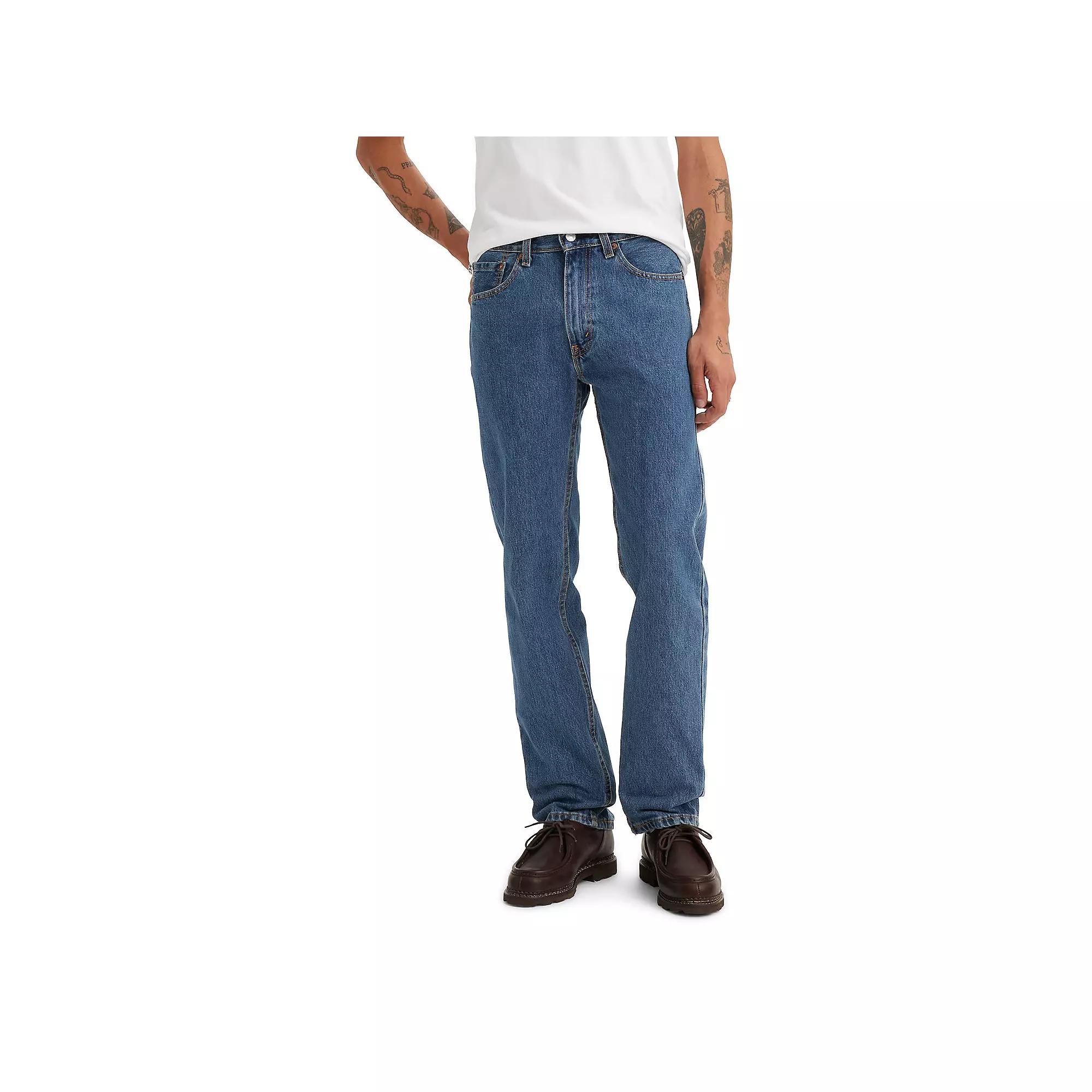 Men's Levi's® 505™ Regular Fit Jeans, Size: 29X32, Stonewash Product Image