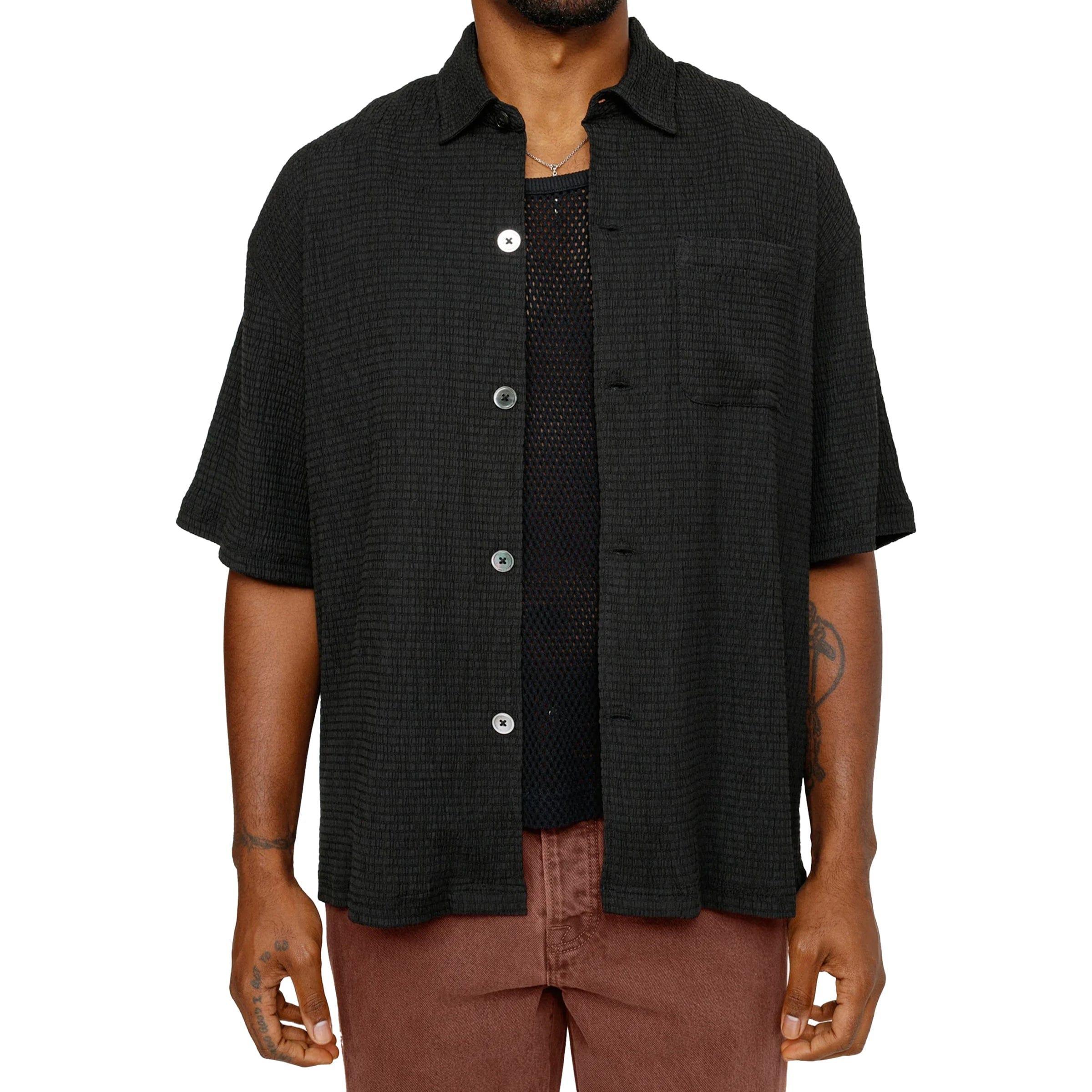 FLAT BOTTOM CRINKLED SHIRT Product Image