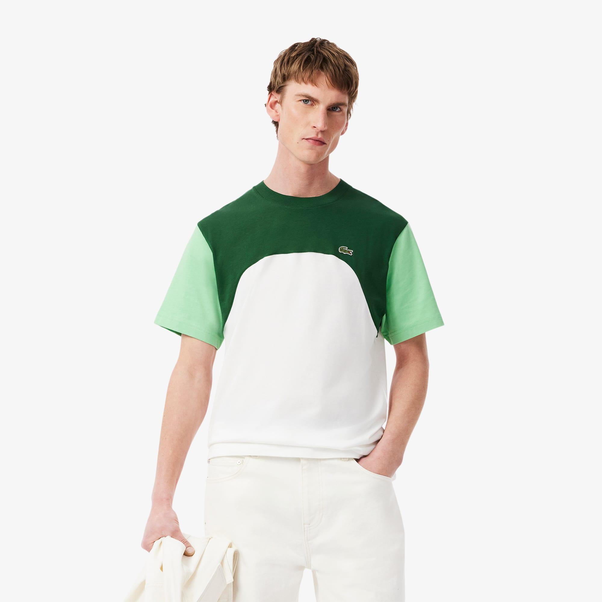 Cotton Jersey Colour-Block T-shirt Product Image