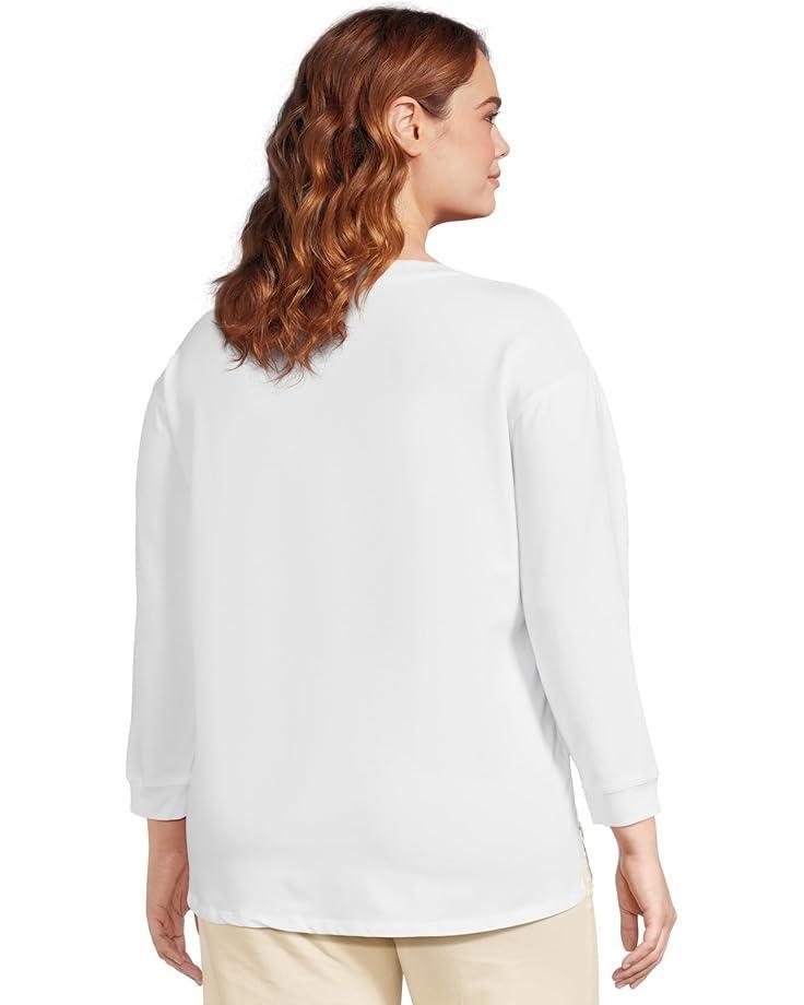 Short Sleeve Maxi Shirttail Crew Neck Dress Product Image