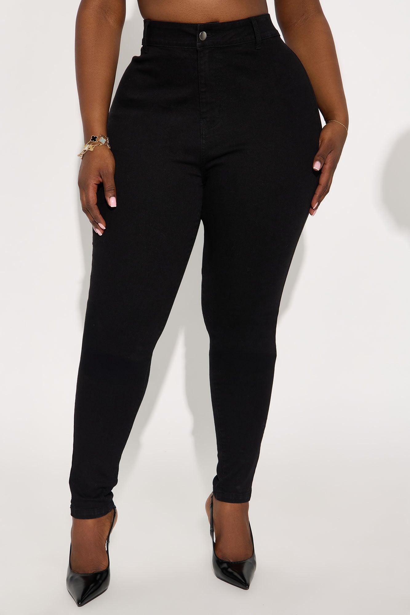 Tall Enough Said High Stretch Skinny Jean - Black Product Image