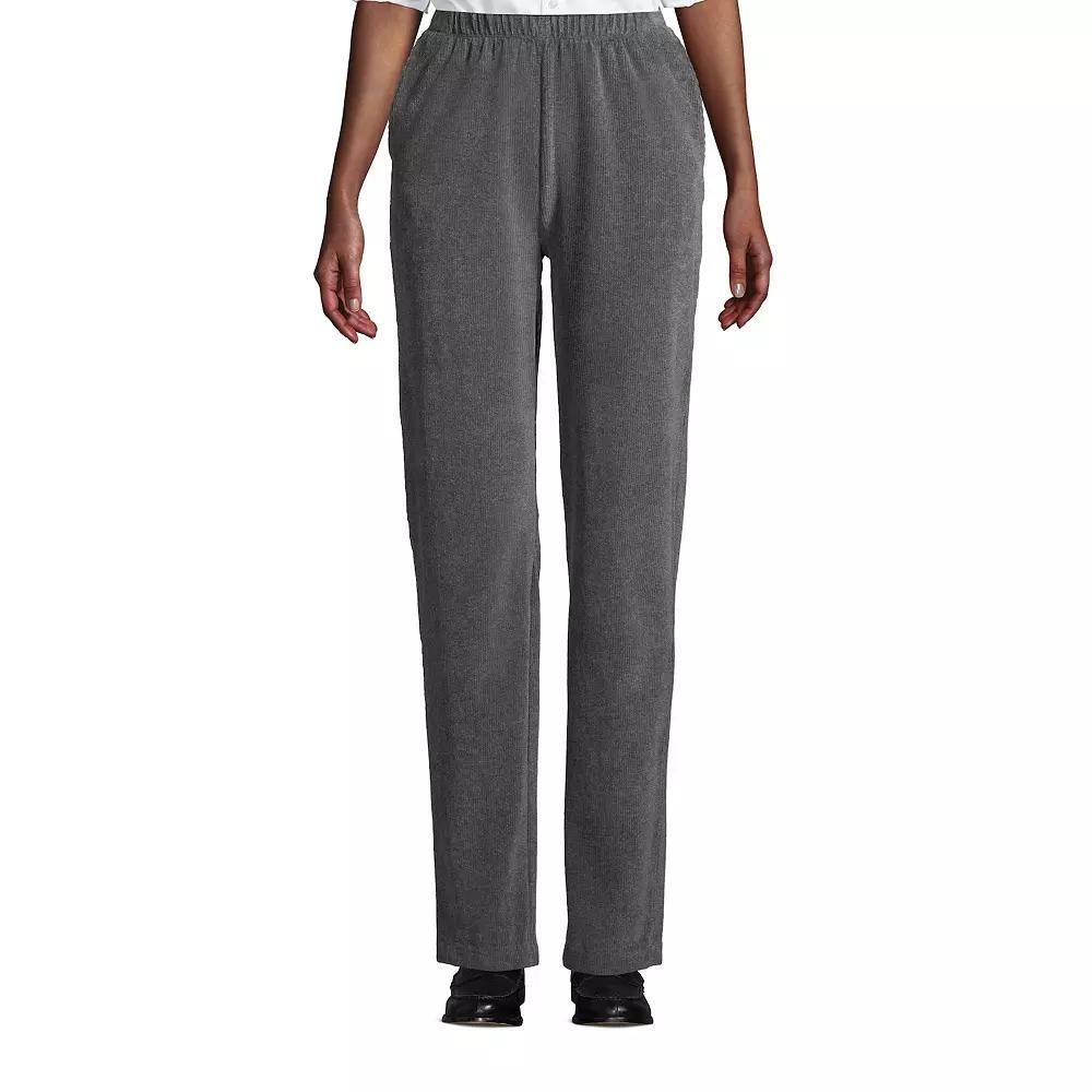 Women's Lands' End Sport High Rise Corduroy Pull-On Pants, Size: XL, Deep  Blue Product Image